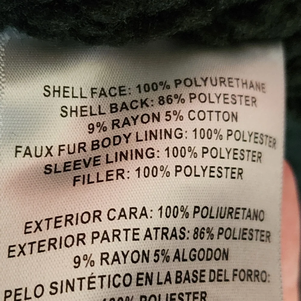 Preowned Levi's Faux leather‎ and sherpa jacket